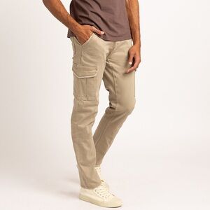 Brody Jeans Slim Fit Tan Cargo Pants 36x32